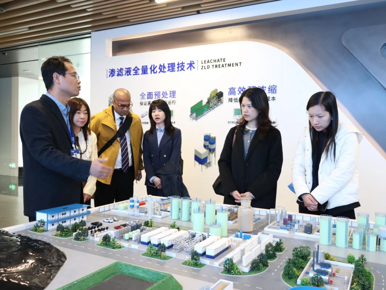 滲濾液全量化處理解決方案沙盤 滲濾液全量化處理解決方案沙盤